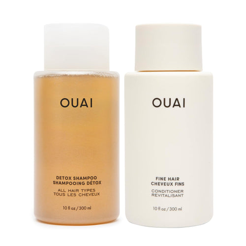 OUAI Shampoo & Fine Hair Conditioner