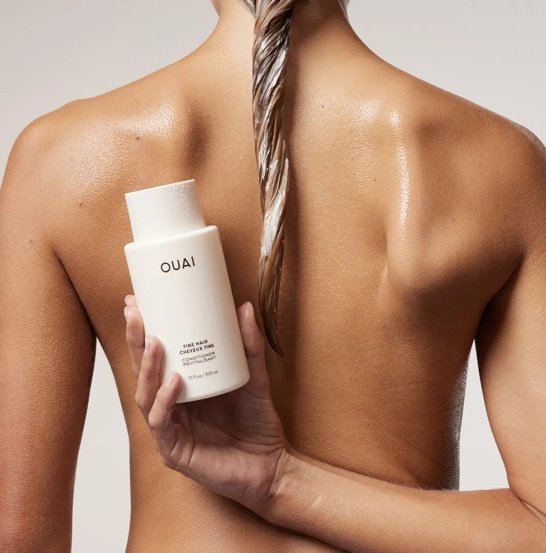 OUAI Shampoo & Fine Hair Conditioner